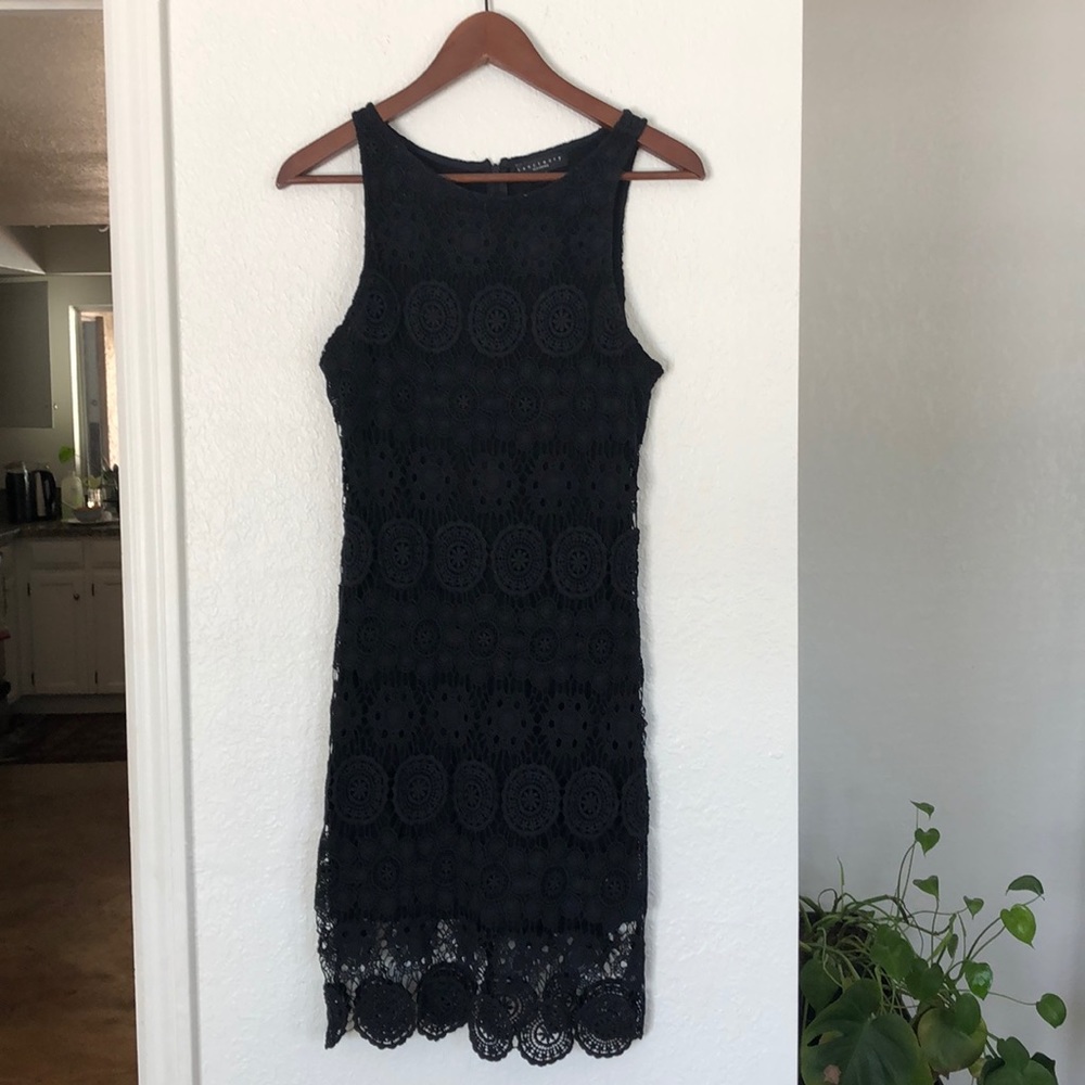 Sanctuary Crochet cocktail dress
